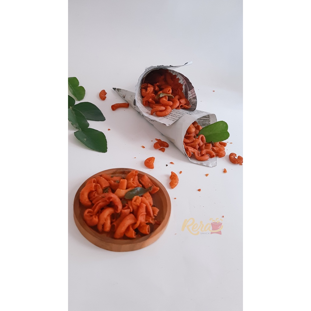

MAKARONI PEDAS DAUN JERUK / MAKARONI BANTET / MAKARONI PIPA PEDAS DAUN JERUK