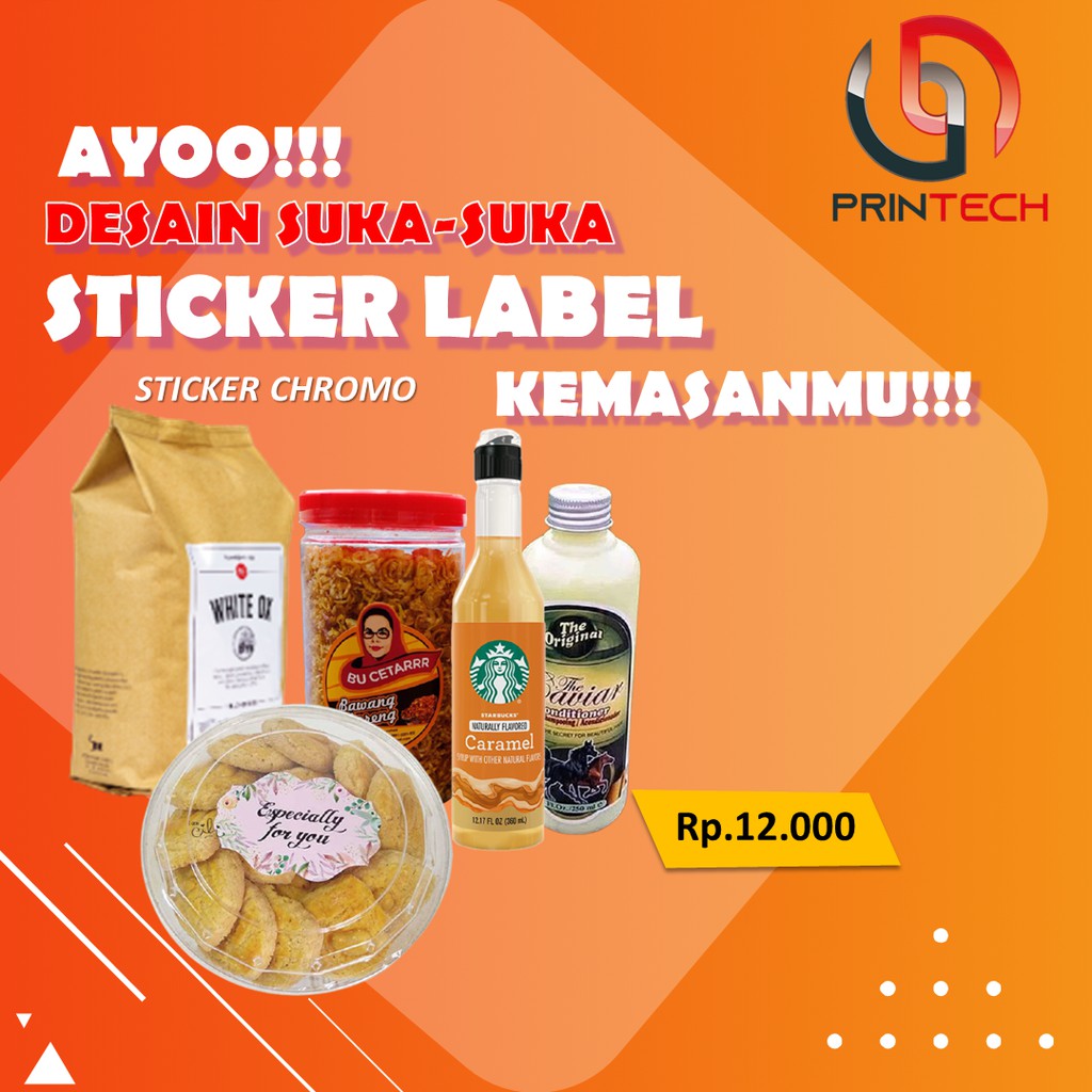 

Stiker Kertas A3 / Stiker Label Kertas A3 | Stiker Kemasan Print & Cut Indoor