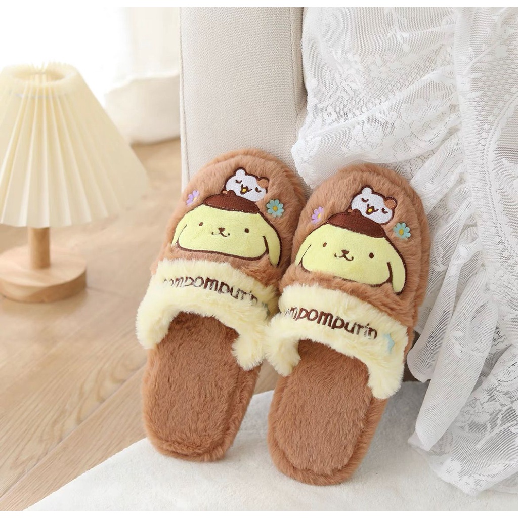 SANDAL RUMAH MELODY HELLO KITTY KUROMI CINNAMOROLL POMPOMPURIN KEROPPI LITTLE TWIN STARS KIKI LALA SEPATU KAMAR