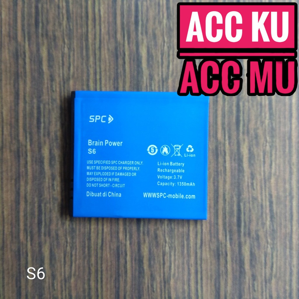 BATRE BATTERY BATERAI SPC S6 ORIGINAL