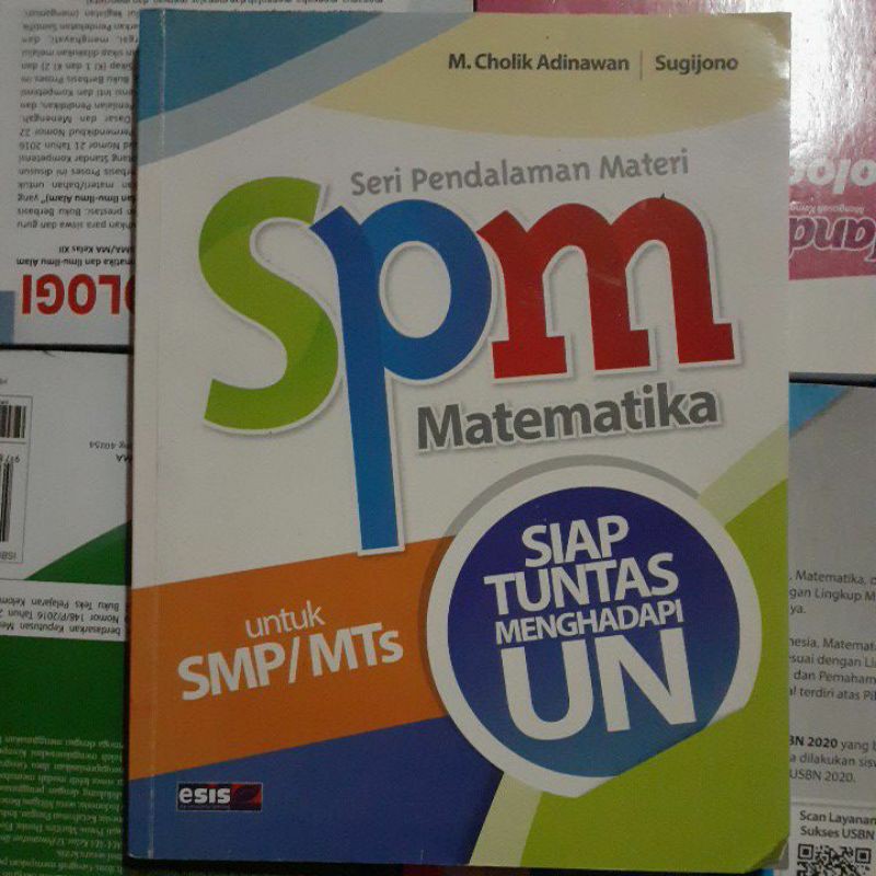Buku SPM matematika SMP/MTS siap tuntas menghadapi UN