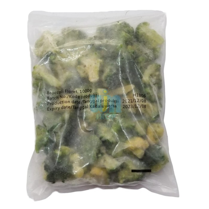 

Brokoli Frozen 1kg CHN Broccoli Sayur Beku Makassar