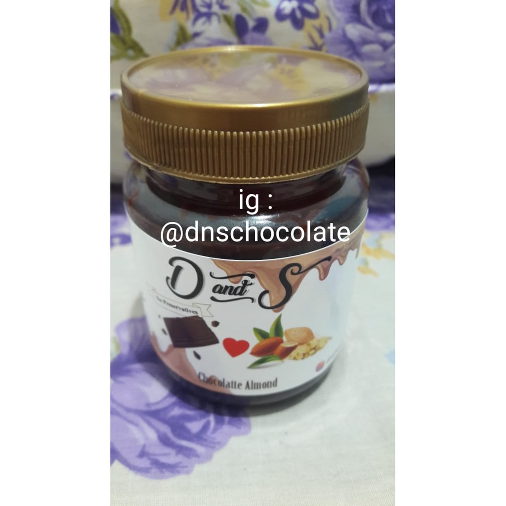 

Selai coklat almond / Chocolate Almond spread