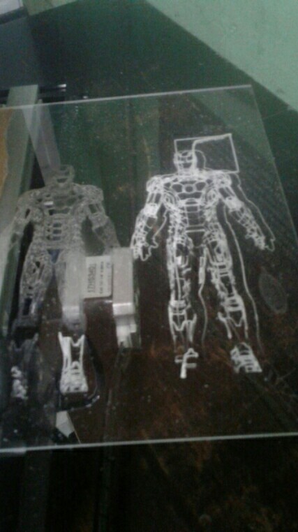 Akrilik Lembaran 4mm Uk. A4 / Akrilik Bening / Marga Cipta / Acrylic