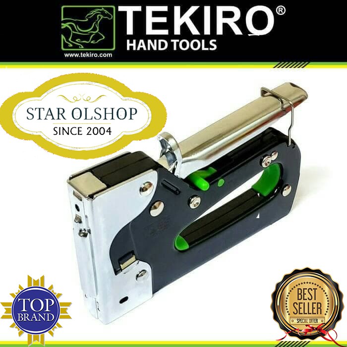 

tekiro 3 in 1 Staple Gun Tacker staples angin 6-14 mm