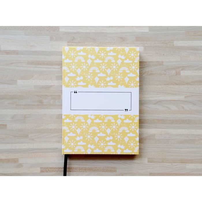 

notebook / buku agenda 2019/ diary 2019/ journal /Buku catatan / kado / hadiah/ kuning (a22)