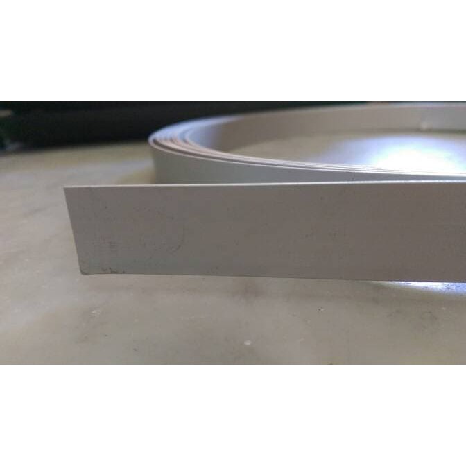 PLAT STRIP ALUMINIUM 1 INCHI / 2,5 CM PANJANG 6 METER