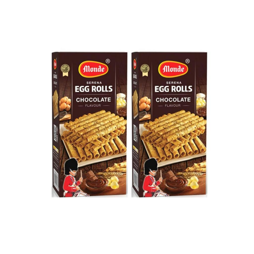 

Monde Serena Egg Roll Biskuit Chocolate 2 x 168 gr