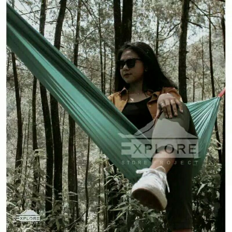 ayunan HAMMOCK ayunan pohon kemping hiking touring ayunan moderen ayunan kekinian