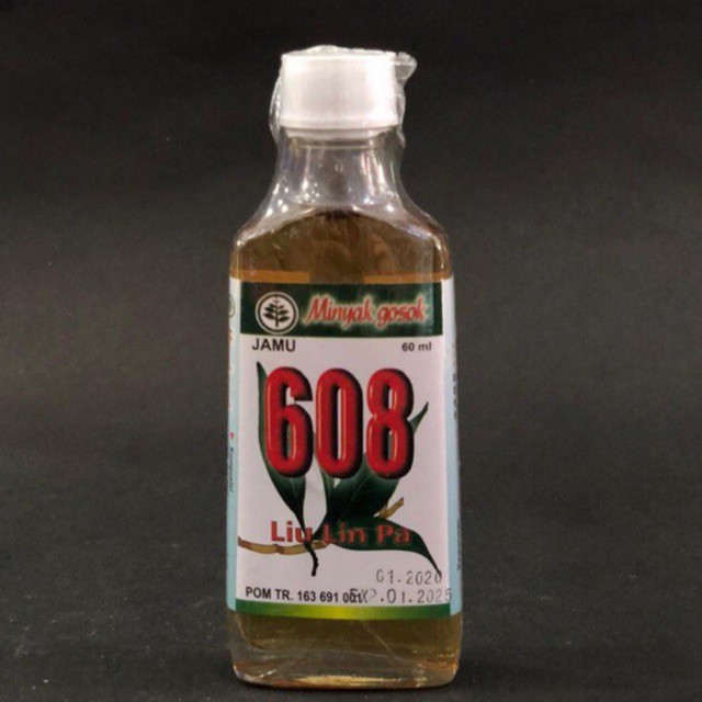 MINYAK GOSOK 608 LIU LIN PA 60ml