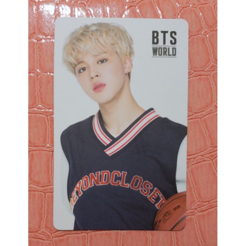 Photocard Jimin BTS World
