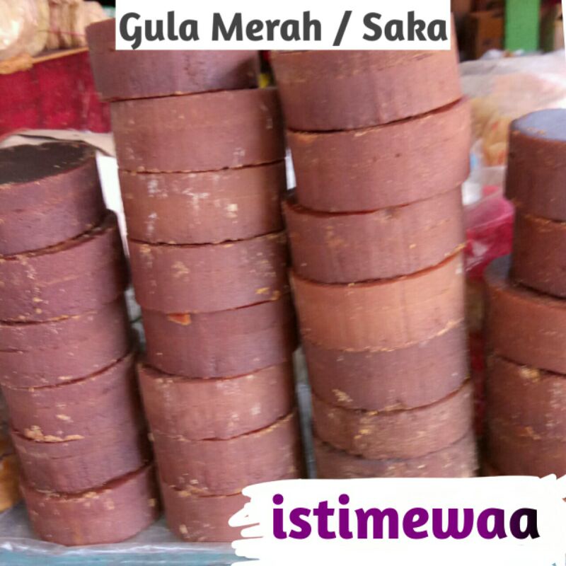 

Saka Gula Merah 1 pack (1Kg)