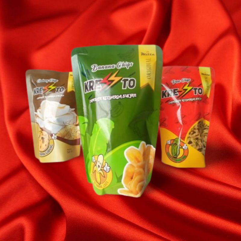 

KrezzTo SNACKS Pare - Pisang - Gadung