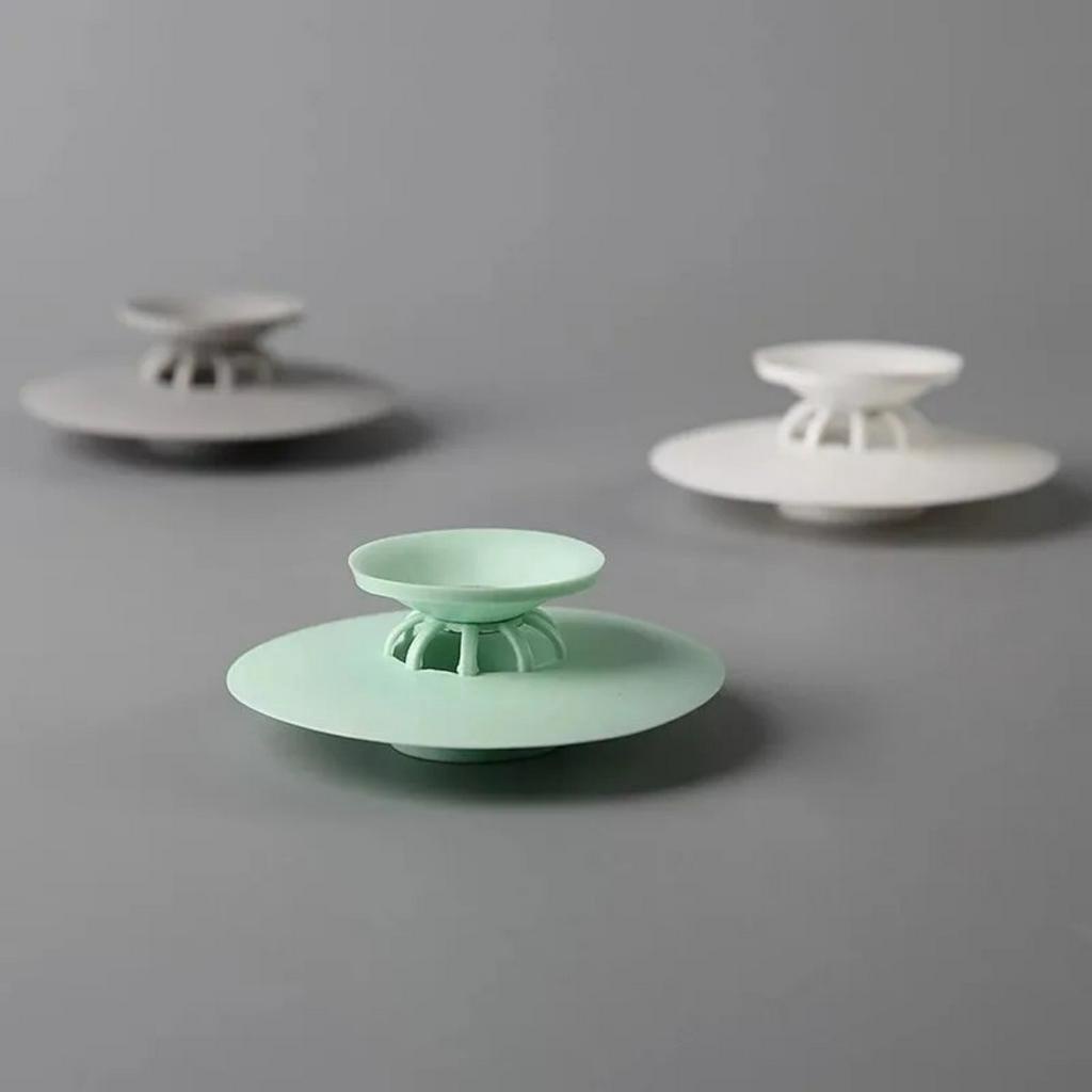 FS Penutup saluran air silicone Ufo/Flexible drain sink stopper silicone