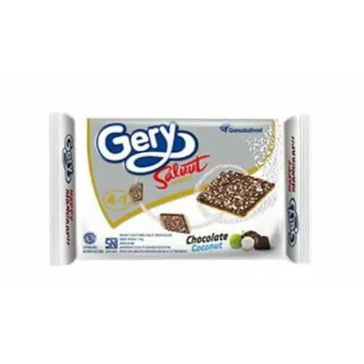 

STORE SNACK GERY SALUUT MALKIST CHOCOLATE COCONUT / Wafer /Biskuit / Aneka Snack