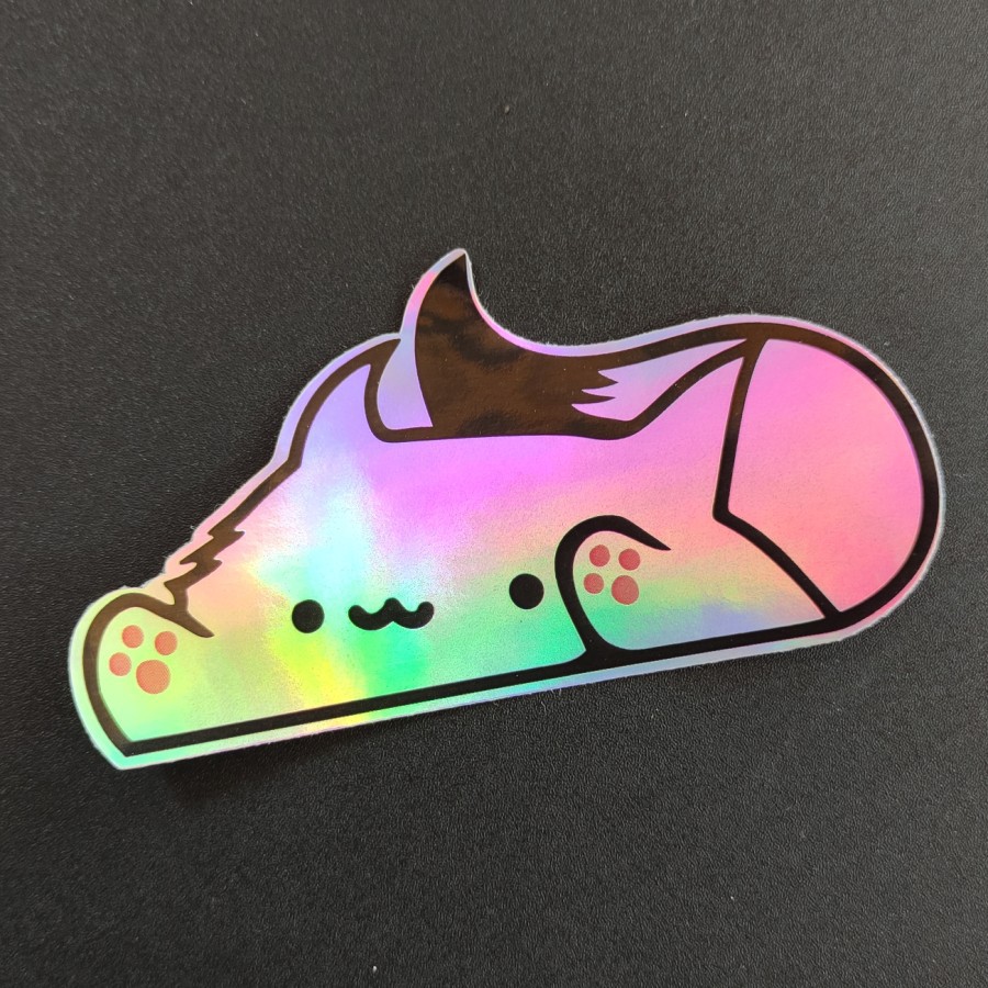 

Sticker Bongo Fox Hologram Whitefoxproject