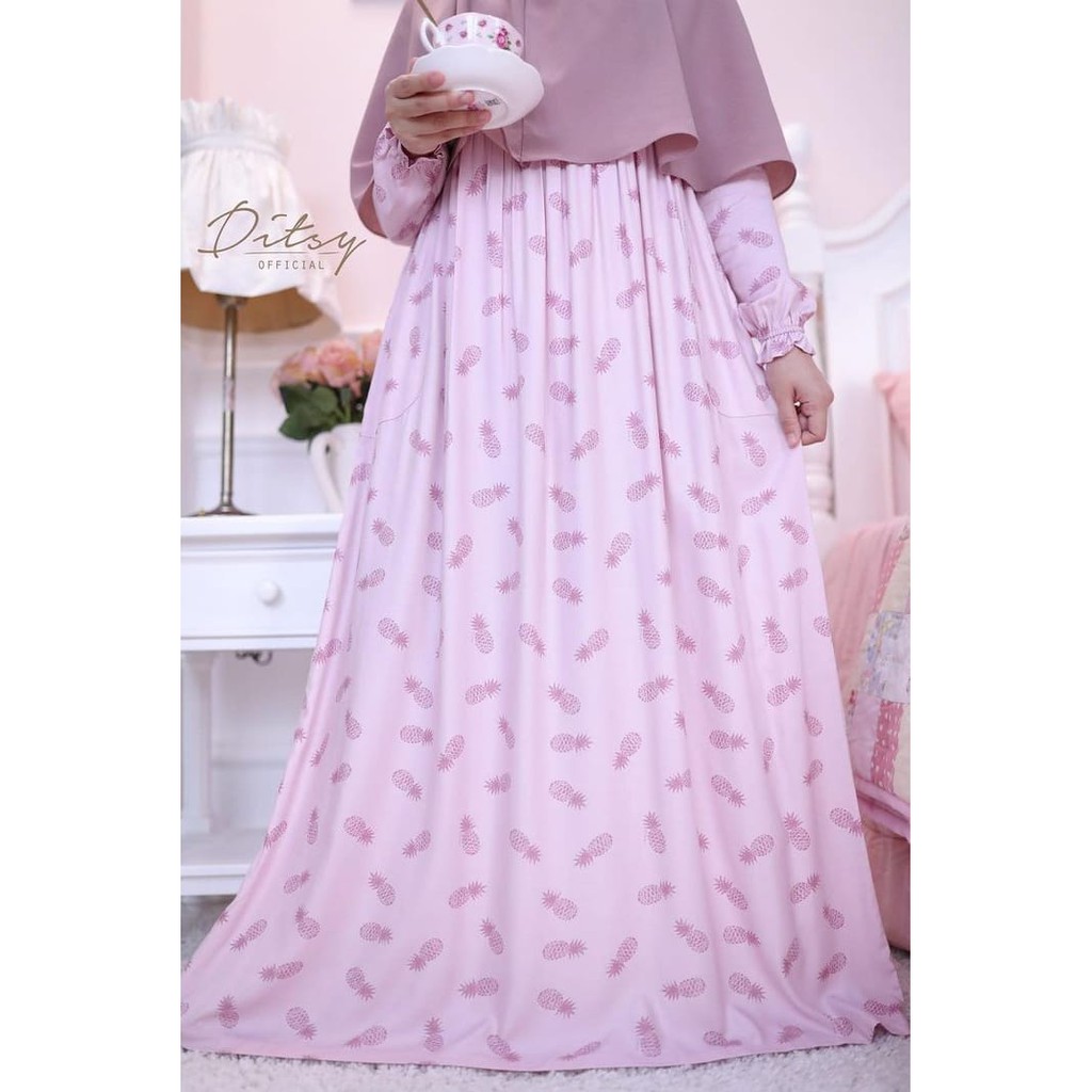 DITSY ANAANAS PINK NIGHTGOWN (FEBRUARI 2021)