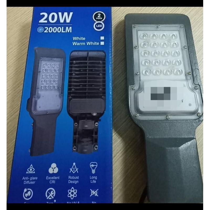 lampu cobra pju jalan led 20w 20 watt outdoor smd jalan cobra 20watt