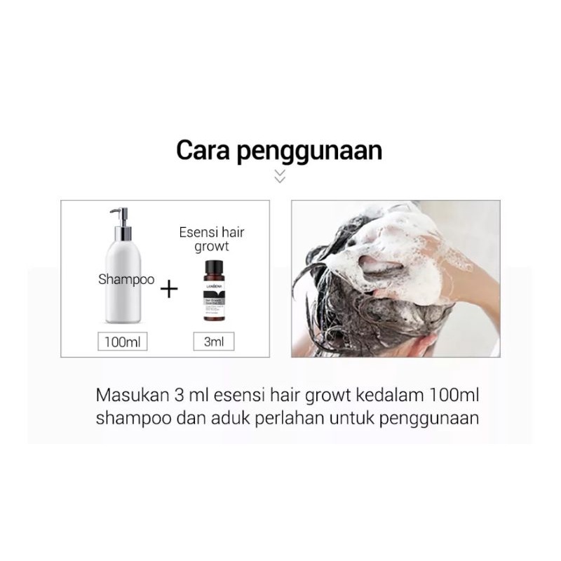 LANBENA HAIR GROWTH CARE ESSENTIAL OIL PENUMBUH RAMBUT SECARA CEPAT-20ml