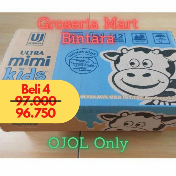 

BISA COD *Bintara* Susu Ultra Mimi UHT Full Cream 125ml x 40 (1 Dus) - Bekasi