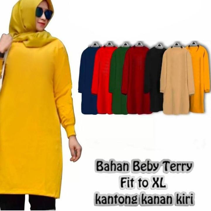 Best - TUNIK WANITA / TUNIK WANITA JUMBO / TUNIK WANITA 2021 KEKINIAN MOTIF POLOS ✓