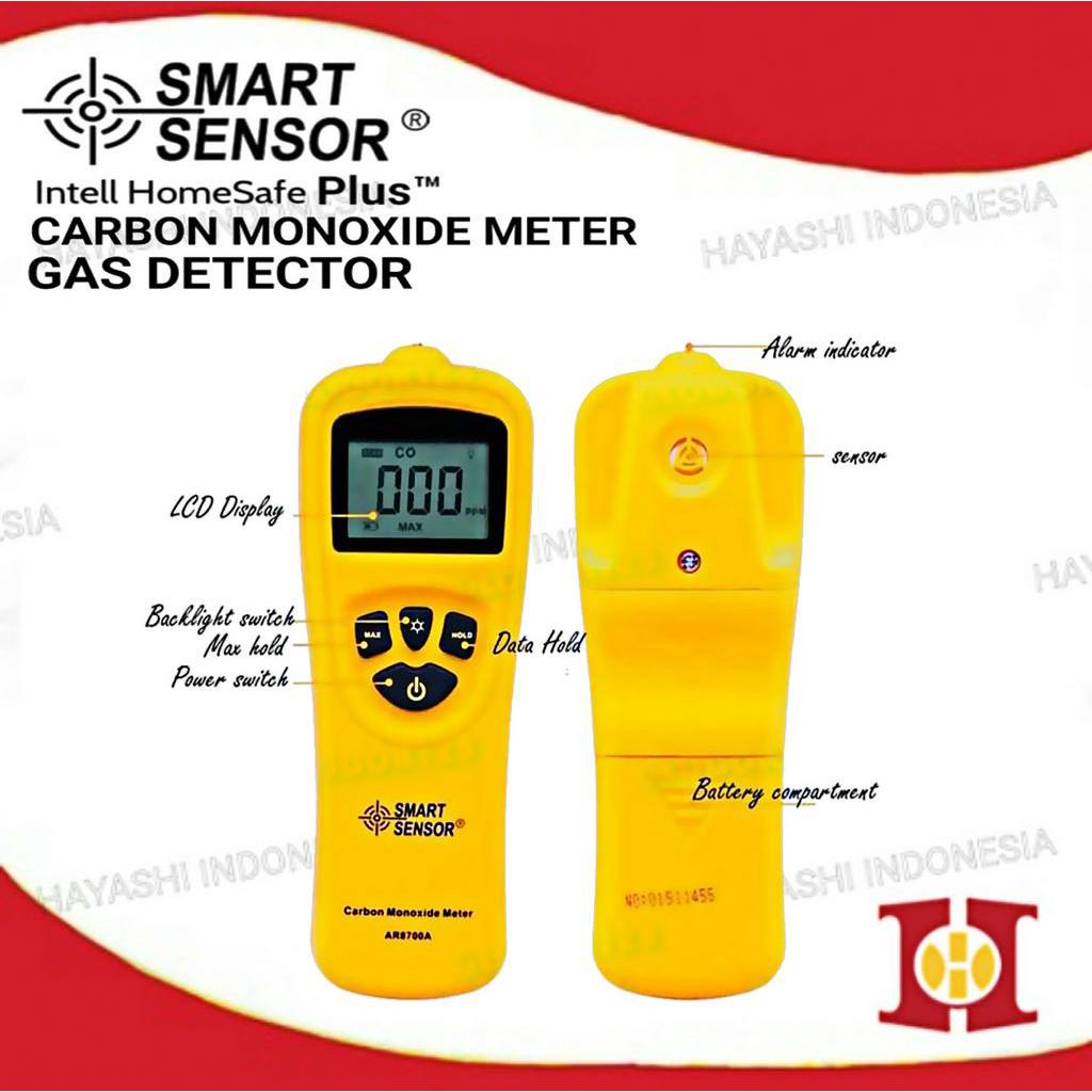 Gas Sensor Alat Ukur Deteksi Carbon Monoxide Meter AR818  AR8700A