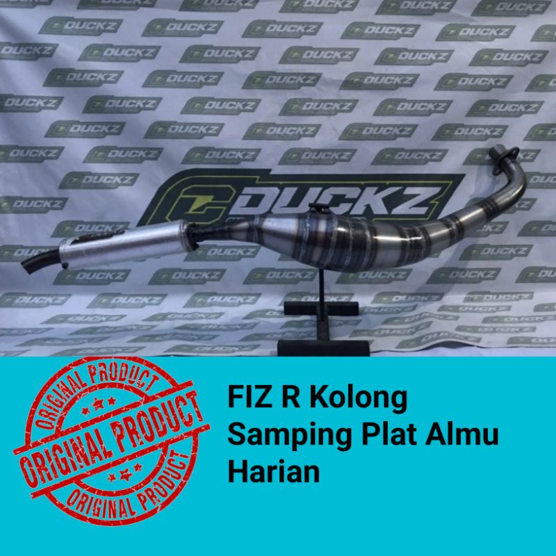 Knalpot Cduckz Fiz R Kolong Samping Galvanish Almu Harian Original