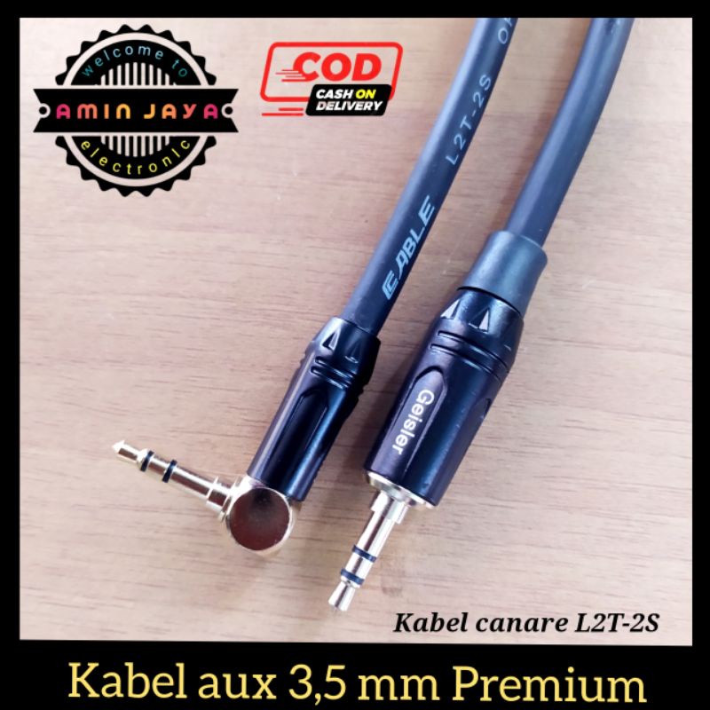 Kabel aux 3,5 premium kabel jack mini stereo