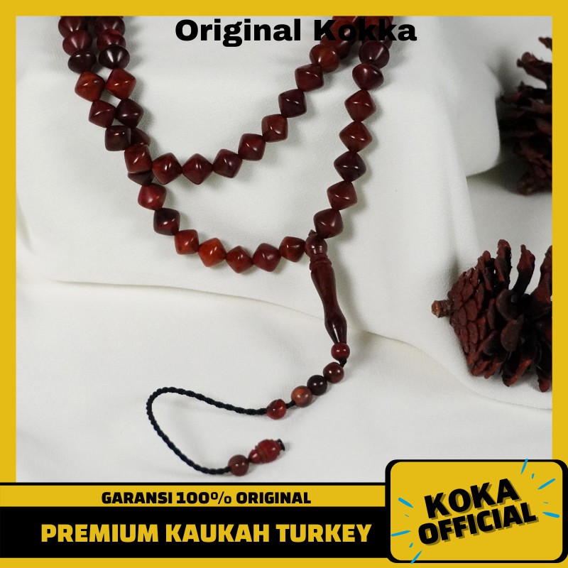 COD Tasbeh Kaukah Wajik 99 Butir Tasbih Kayu Kaoka Kaokah Koka Kauka Asli By Kokka Official