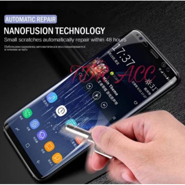 HIDROGEL CLEAR - TEMPERED GLASS  SAMSUNG S7 EDGE/S8/S8 PLUS/S9/S9 PLUS/S10/S10 PLUS/S21/S21 PLUS/S21 ULTRA  /S22/S22 PLUS/S22 ULTRA/NOTE 8/NOTE 9/NOTE 10/NOTE 10 PLUS/NOTE 20/NOTE 20 ULTRA/S10E/S20 FE/S21 FE