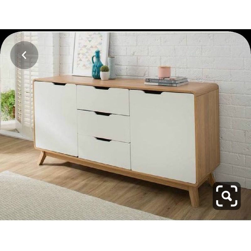 lemari drawer nakas dresser/meja tv kayu solid