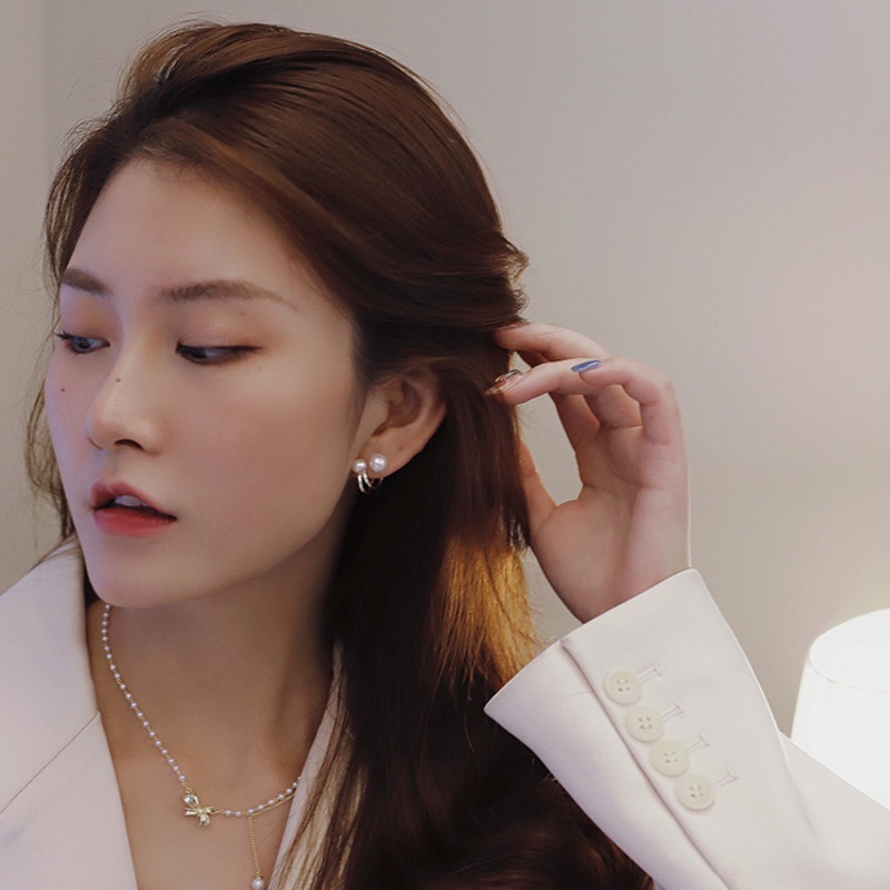 Anting Mutiara Gaya Korea Untuk Aksesoris