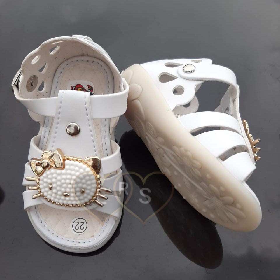 TOKOERS SDP02 Sepatu Sandal Anak Perempuan Umur 1 s/d 3 tahun - Hello Kitty