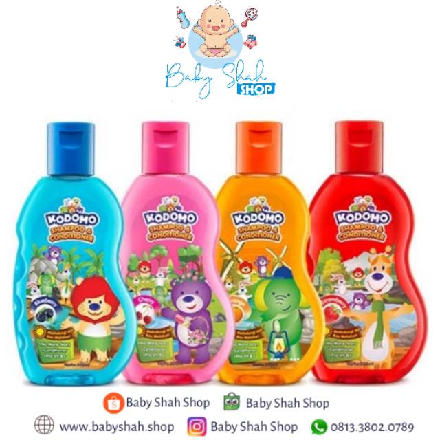Kodomo Shampoo & Conditioner 200ml /Kodomo Shampo bayi