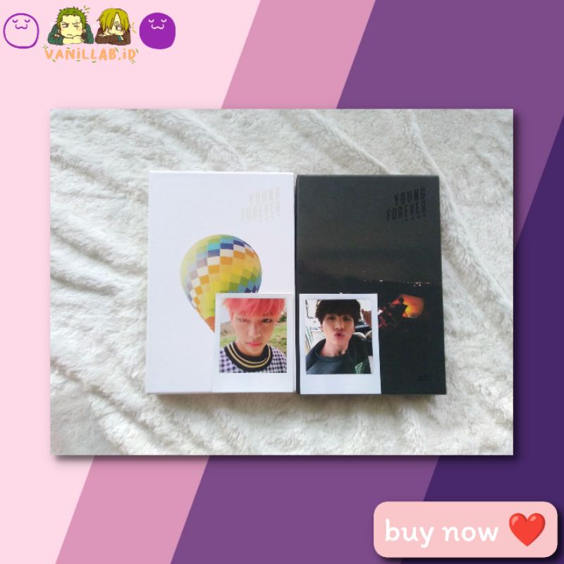 ALBUM BTS YOUNG FOREVER YF DAY NIGHT VERSION PC TAEHYUNG JUNGKOOK FULLSET UNSEALED
