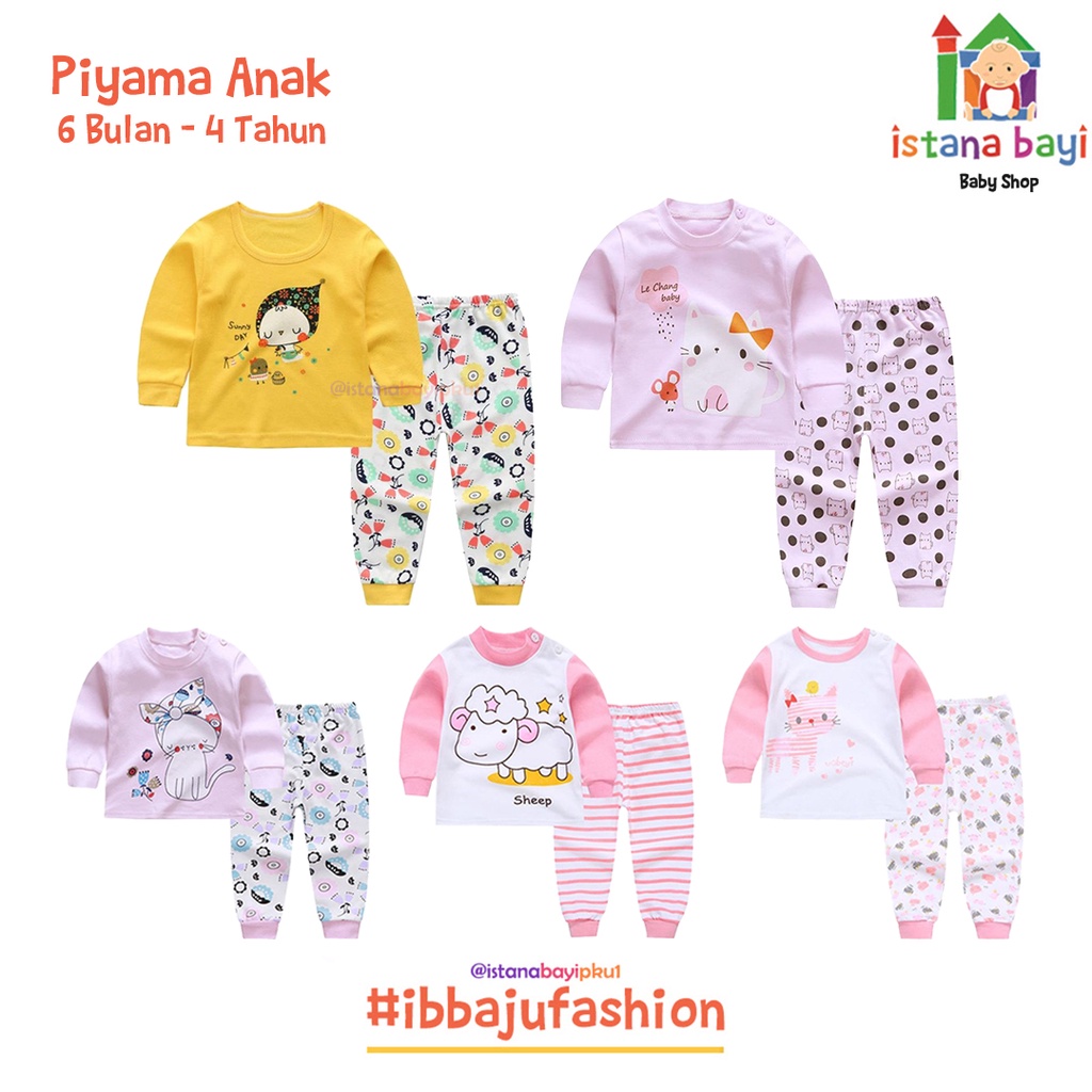 Kidzo Piyama Panjang/Setelan Anak import - Baju bayi Murah