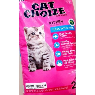 

5ds45ss Cat Choize Kitten Tuna Dan Salmon With Milk 1 Kg - Tuna Xa20X1