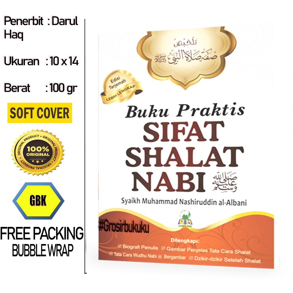 Buku Saku Praktis Sifat Shalat Nabi - Darul Haq