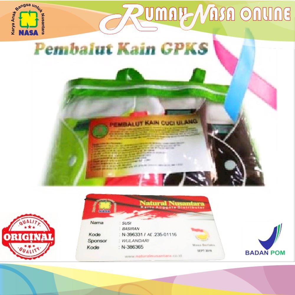 Pembalut Kain Cuci Ulang Serat Bambu Bertahan 7 tahun