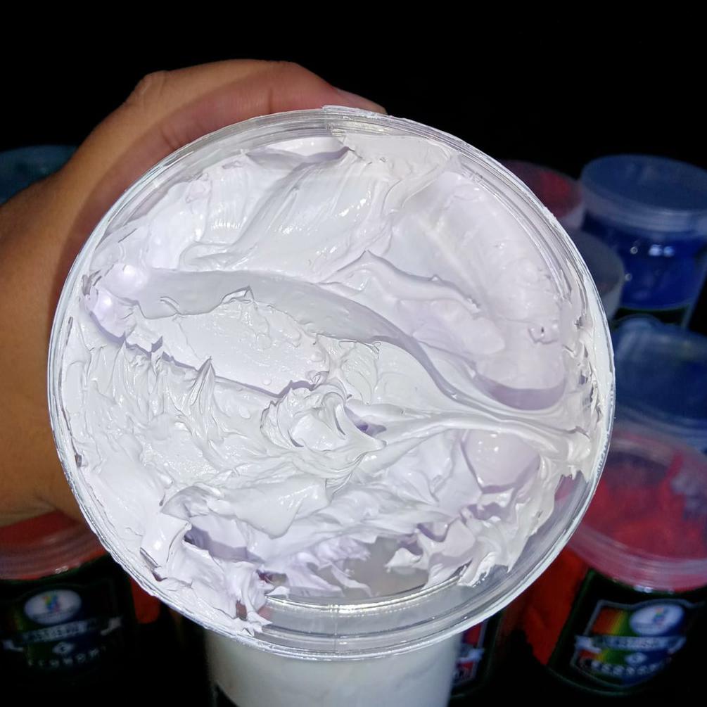 

[KODE GGN9N] Tinta Sablon PLASTISOL ECONOMY Brain Plus PUTIH 1kg