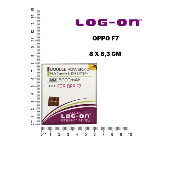 BATERAI OPPO F7 - BLP661 - LOG ON DOUBLE POWER BATTERY