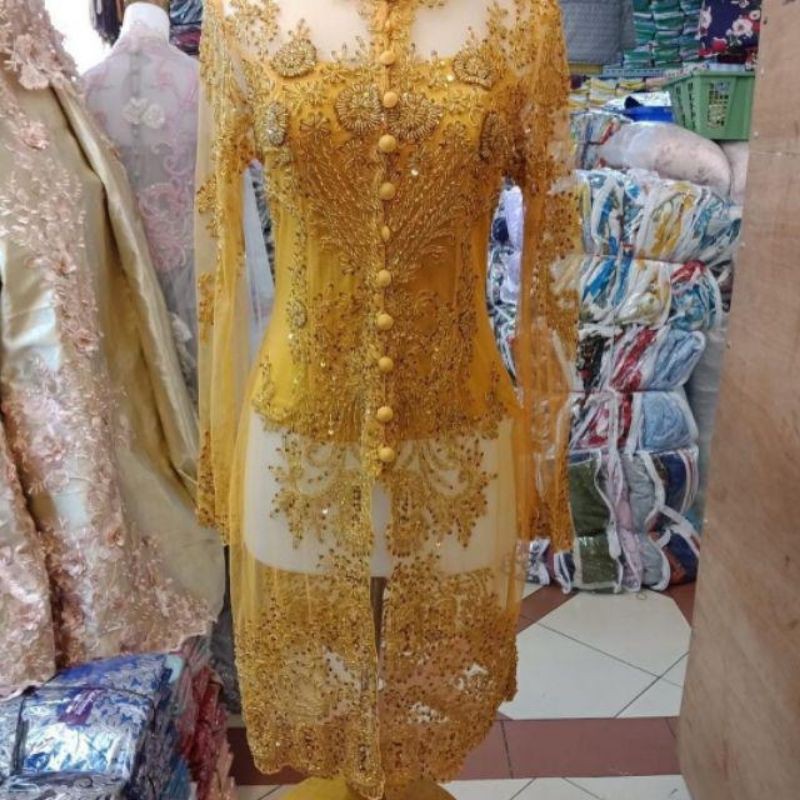 KEBAYA TUNIK PAYET/KEBAYA FULL PAYET/KEBAYA AKAD/KEBAYA NIKAH/BY SERATHON