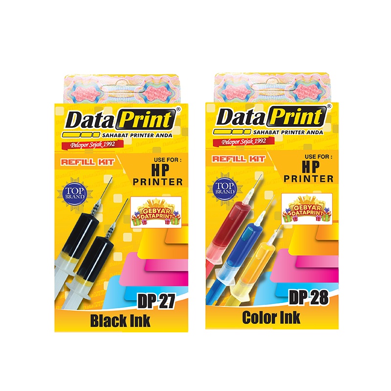 DataPrint Bundling Tinta Refill HP