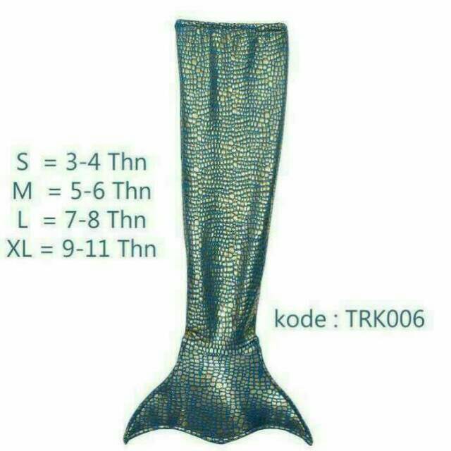 BAJU PUTRI DUYUNG | Kostum Mermaid | Pakaian Anak ekor ikan
