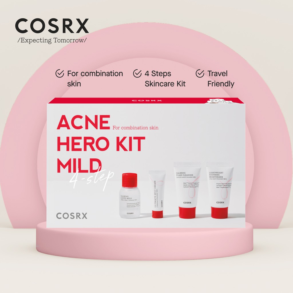 COSRX ACNE KIT INTENSIVE &amp; ACNE HERO KIT MILD