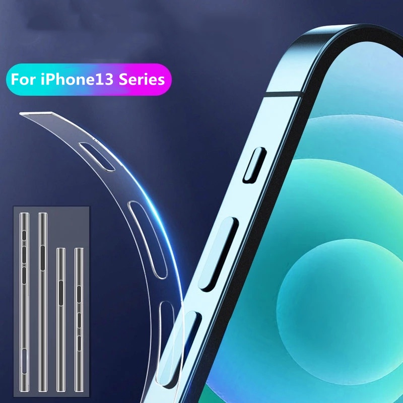 3 Set Pelindung Layar Bahan Tpu Transparan Anti Gores Untuk Compatible For iPhone 13 / 13mini / 13pro / 13pro Max