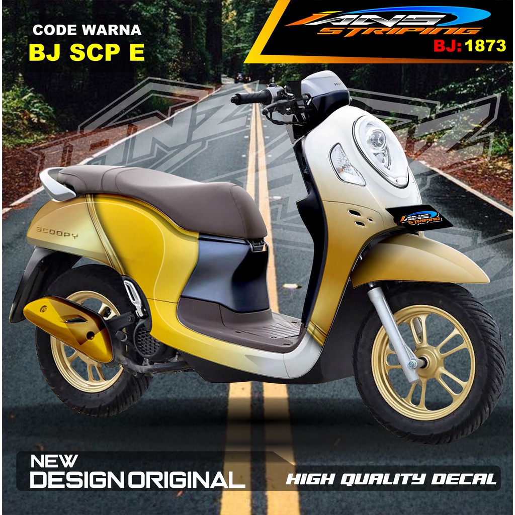 STICKER VARIASI FULL BODY SCOOPY / STICKER ALL NEW SCOOPY / STIKER FULL BODY SCOOPY TERMURAH / STIKER MOTOR SCOOPY / STIKER MOTOR