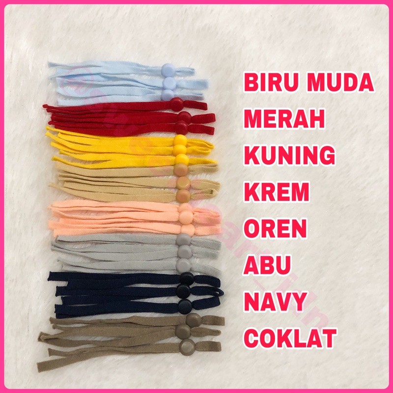 Tali karet elastis / karet masker / tali elastis / karet elastis