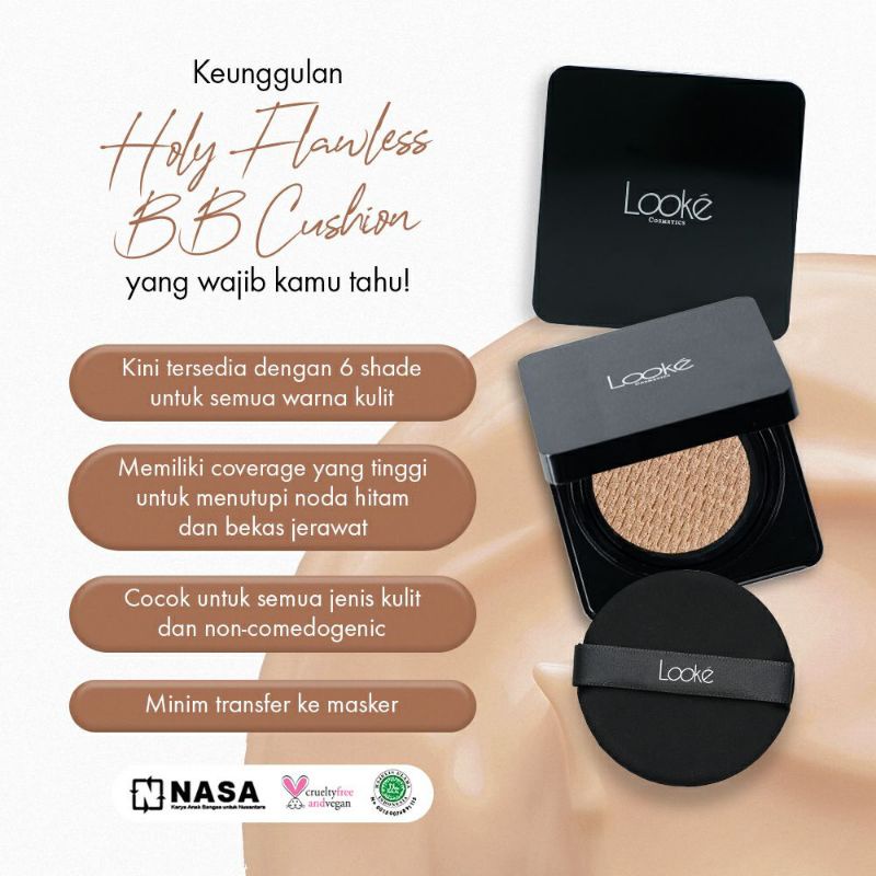 HOLY FLAWLESS BB CUSHION LOOKE