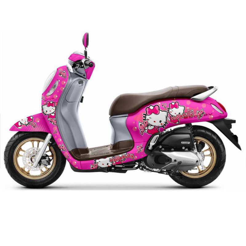 Decal Sticker Scoopy 2020 2021 2022 Prestige Full Body Hello kitty